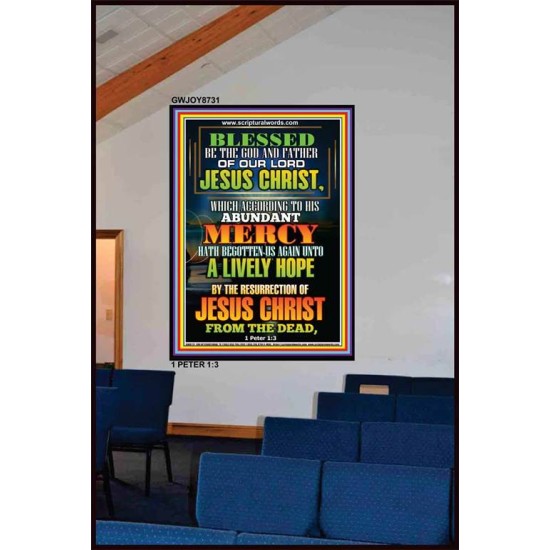 ABUNDANT MERCY   Scripture Wood Frame Signs   (GWJOY8731)   