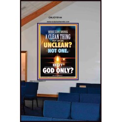 UNCLEAN   Scriptures Wall Art   (GWJOY9144)   "37x49"