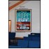 YOUR HOPE SHALL NOT BE CUT OFF   Inspirational Wall Art Wooden Frame   (GWJOY9231)   "37x49"