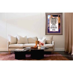 YOU SHALL NOT LABOUR IN VAIN   Bible Verse Frame Art Prints   (GWMARVEL730)   "36x31"