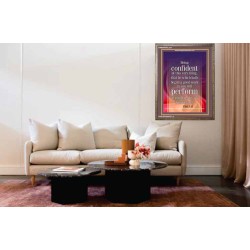 A GOOD WORK IN YOU   Bible Verse Acrylic Glass Frame   (GWMARVEL824)   