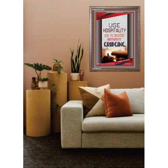 USE HOSPITALITY   Modern Christian Wall Dcor Frame   (GWMARVEL4667)   