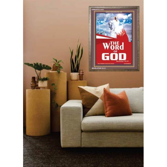 THE WORD OF GOD   Bible Verses Frame   (GWMARVEL5435)   