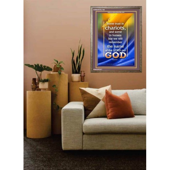 TRUST IN THE LORD   Christian Quote Frame   (GWMARVEL768)   