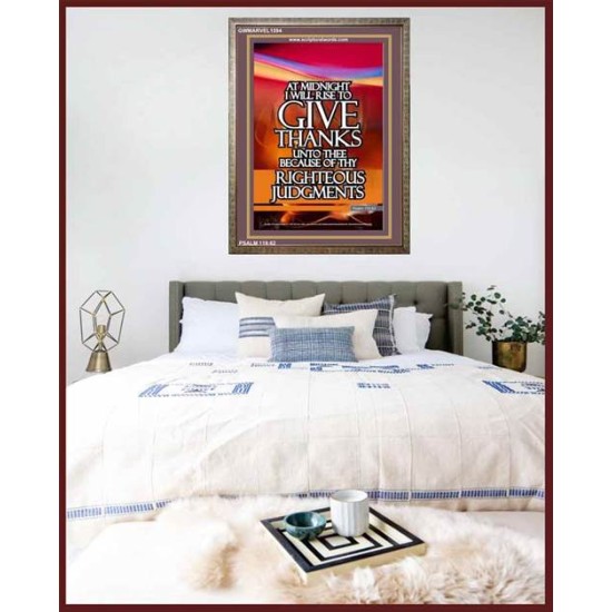 AT MIDNIGHT   Contemporary Christian Paintings Acrylic Glass frame   (GWMARVEL1594)   