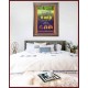 THE WORD WAS GOD   Inspirational Wall Art Wooden Frame   (GWMARVEL252)   
