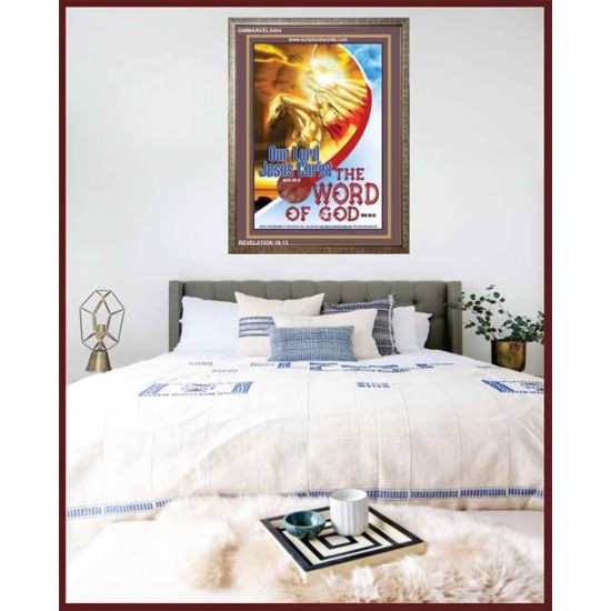 THE WORD OF GOD   Bible Verse Wall Art   (GWMARVEL5494)   