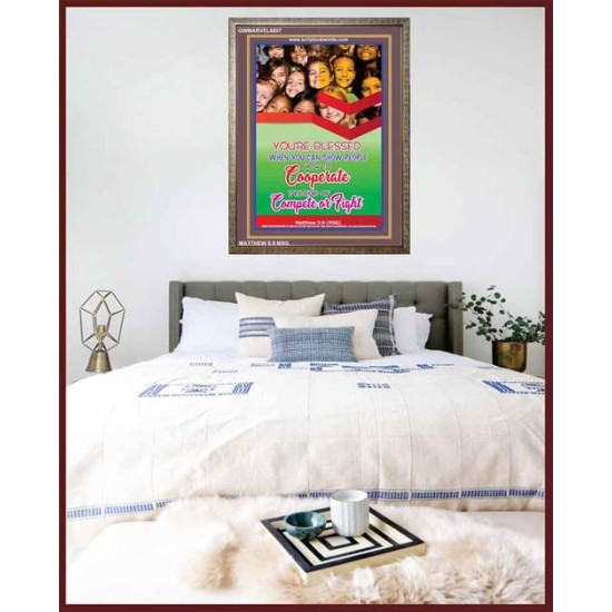 YOU ARE BLESSED   Framed Sitting Room Wall Decoration   (GWMARVEL6897)   