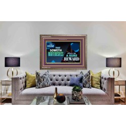 SOW TO RIGHTEOUSNESS   Frame Scriptural Wall Art   (GWMARVEL9274)   