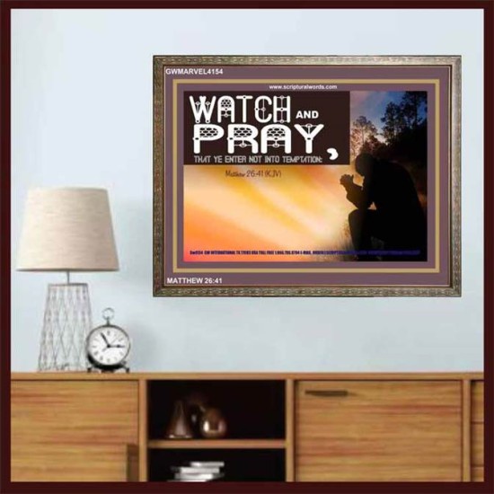 WATCH AND PRAY   Church office Paintings   (GWMARVEL4154)   