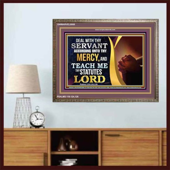 ACCORDING TO THY MERCY   New Wall Dcor   (GWMARVEL9069)   