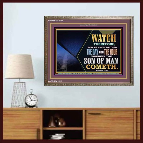 WATCH AND PRAY   Inspiration office art and wall dcor   (GWMARVEL9088)   