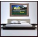 WAIT ON THE LORD   Contemporary Wall Decor   (GWMARVEL270)   