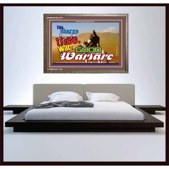 WARFARE   Bible Verses Frames Online   (GWMARVEL3575)   