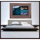 WITH ALL YOUR HEART   Framed Religious Wall Art    (GWMARVEL8846L)   