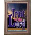 TRUST IN THE LORD   Christian Artwork Acrylic Glass Frame   (GWMARVEL1030)   "36x31"