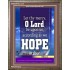 THY MERCY O LORD BE UPON US   Bible Verses Framed Art Prints   (GWMARVEL1238)   "36x31"