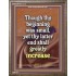 THY LATTER END SHALL GREATLY INCREASE   Framed Bible Verse   (GWMARVEL1313)   "36x31"