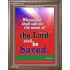 WHOSOEVER SHALL CALL   Inspiration Wall Art Frame   (GWMARVEL1632)   "36x31"