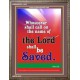 WHOSOEVER SHALL CALL   Inspiration Wall Art Frame   (GWMARVEL1632)   