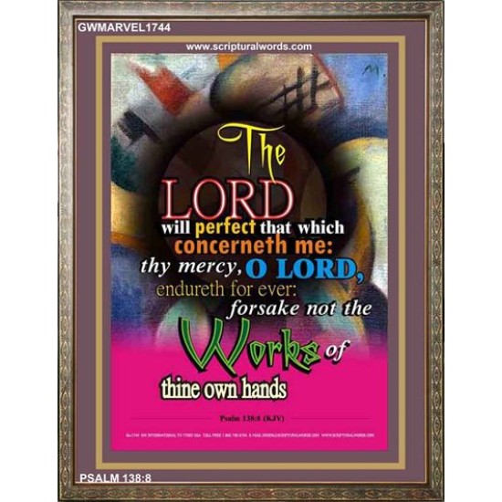 THY MERCY O LORD   Bible Verse Wall Art   (GWMARVEL1744)   
