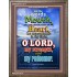 THE WORDS OF MY MOUTH   Bible Verse Frame for Home   (GWMARVEL1917)   "36x31"