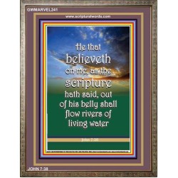 THE RIVERS OF LIFE   Framed Bedroom Wall Decoration   (GWMARVEL241)   