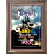 WORSHIP AT HIS HOLY HILL   Framed Bible Verse   (GWMARVEL3052)   