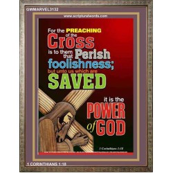 THE POWER OF GOD   Contemporary Christian Wall Art   (GWMARVEL3132)   