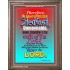 ABOUNDING IN THE WORK OF THE LORD   Inspiration Frame   (GWMARVEL3147)   "36x31"