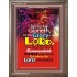 WHOM THE LORD COMMENDETH   Large Frame Scriptural Wall Art   (GWMARVEL3190)   "36x31"