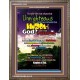 UNRIGHTEOUS SHALL NOT INHERIT THE KINGDOM   Large Framed Scripture Wall Art   (GWMARVEL3204)   