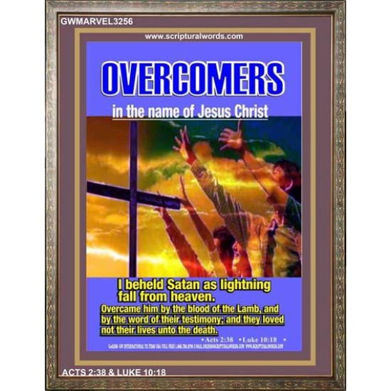WORD OF THEIR TESTIMONY   Contemporary Christian Poster   (GWMARVEL3256)   