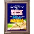 WHOSOEVER BELIEVETH   Acrylic Glass Frame Scripture Art   (GWMARVEL3297)   "36x31"