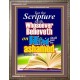 WHOSOEVER BELIEVETH   Acrylic Glass Frame Scripture Art   (GWMARVEL3297)   