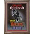AS HE THINKETH   Inspirational Wall Art Poster   (GWMARVEL3361)   "36x31"