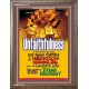 TRUE RICHES   Acrylic Glass Frame Scripture Art   (GWMARVEL3371)   