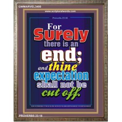 THINE EXPECTATION   Bible Verse Picture Frame Gift   (GWMARVEL3400)   