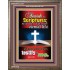 SEARCH THE SCRIPTURES   Framed Bible Verse Art   (GWMARVEL3593)   "36x31"