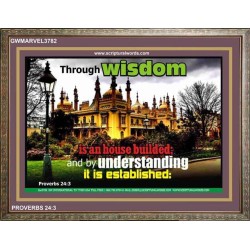 WISDOM AND UNDERSTANDING   Scripture Wall Art   (GWMARVEL3782)   