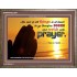 WATCH AND PRAY   Christian Wall Art Poster   (GWMARVEL3887)   "36x31"