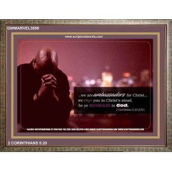 AMBASSADORS OF CHRIST   Contemporary Christian Paintings Frame   (GWMARVEL3899)   