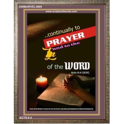 THE WORD   Contemporary Christian Wall Art Frame   (GWMARVEL3989)   