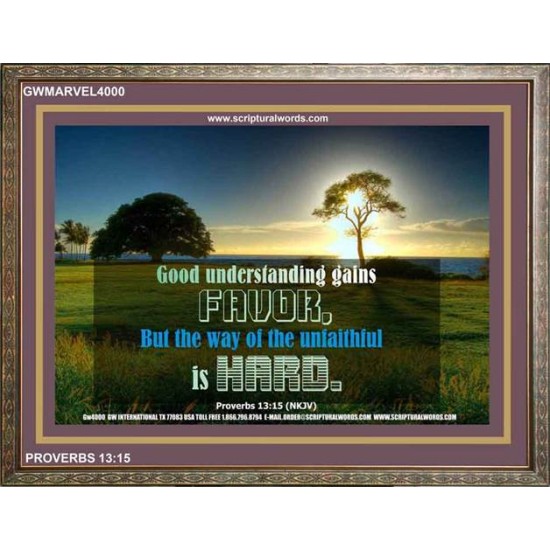 UNFAITHFULNESS   Framed Restroom Wall Decoration   (GWMARVEL4000)   