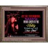 VICTORY BY THE BLOOD OF JESUS   Bible Scriptures on Love Acrylic Glass Frame   (GWMARVEL4021)   "36x31"