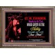 VICTORY BY THE BLOOD OF JESUS   Bible Scriptures on Love Acrylic Glass Frame   (GWMARVEL4021)   