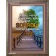 YOUR SORROW SHALL BE TURNED INTO JOY   Christian Paintings Acrylic Glass Frame   (GWMARVEL4118)   