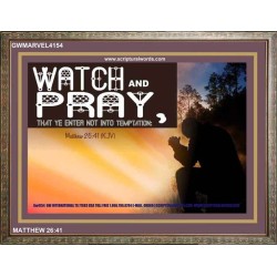 WATCH AND PRAY   Church office Paintings   (GWMARVEL4154)   "36x31"