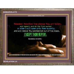 REPENT   Sanctuary Paintings Frame   (GWMARVEL4175)   