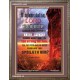 WHO IS LIKE UNTO THEE   Biblical Art Acrylic Glass Frame   (GWMARVEL4500)   